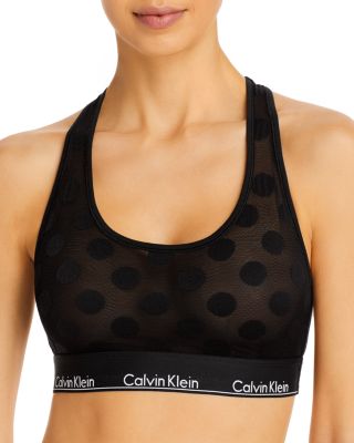 calvin klein dot bralette