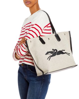 Ivory/Cream Longchamp Handbags, Totes 
