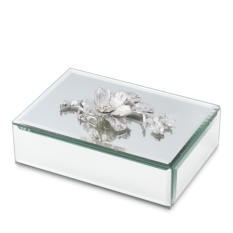Olivia Riegel Botanica Box In Silver
