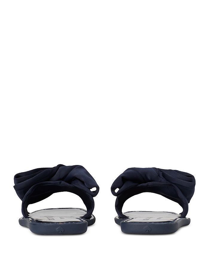 Shop Kate Spade New York Women's Bikini Slip On Sandals In Blazer Blue