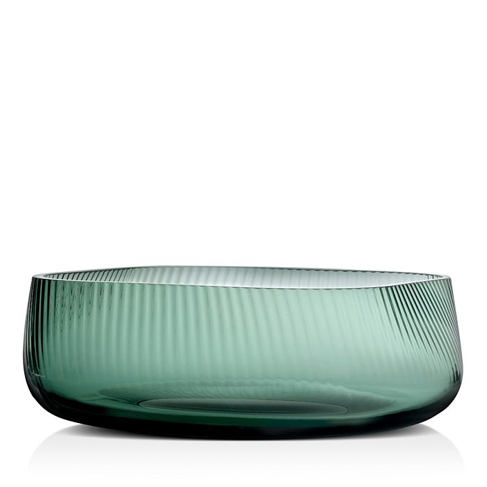 Nude Glass Opti Smoked Green Centerpiece - Bloomingdale's