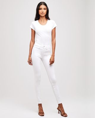 Marguerite Skinny Jeans in Blanc