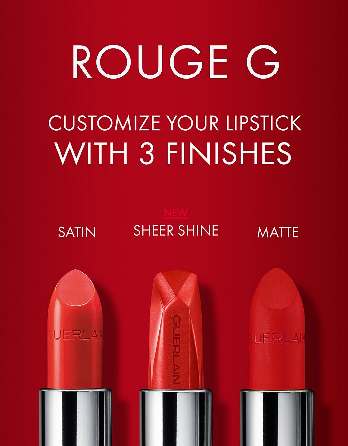 GUERLAIN ROUGE G CUSTOMIZABLE SATIN LIPSTICK SHADE