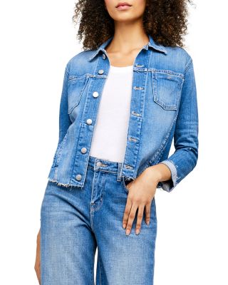 slim denim jacket