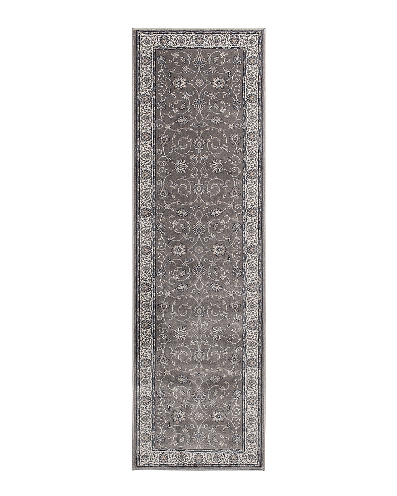 Kenneth Mink Largo Isfahan Runner Area Rug, 2'3 X 7'7 In Gray
