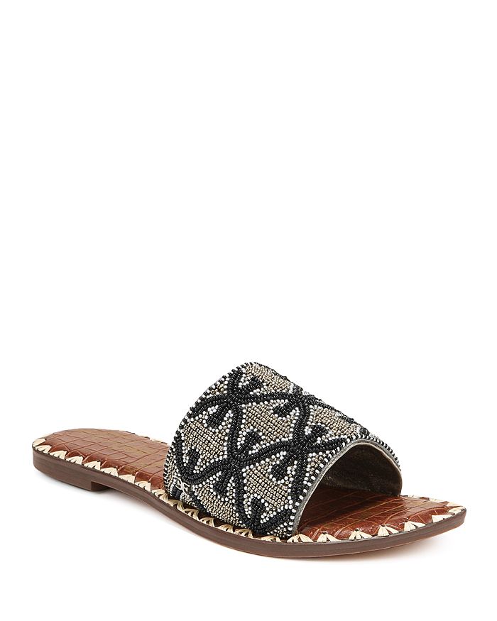 Gunner beaded slide sale sandal