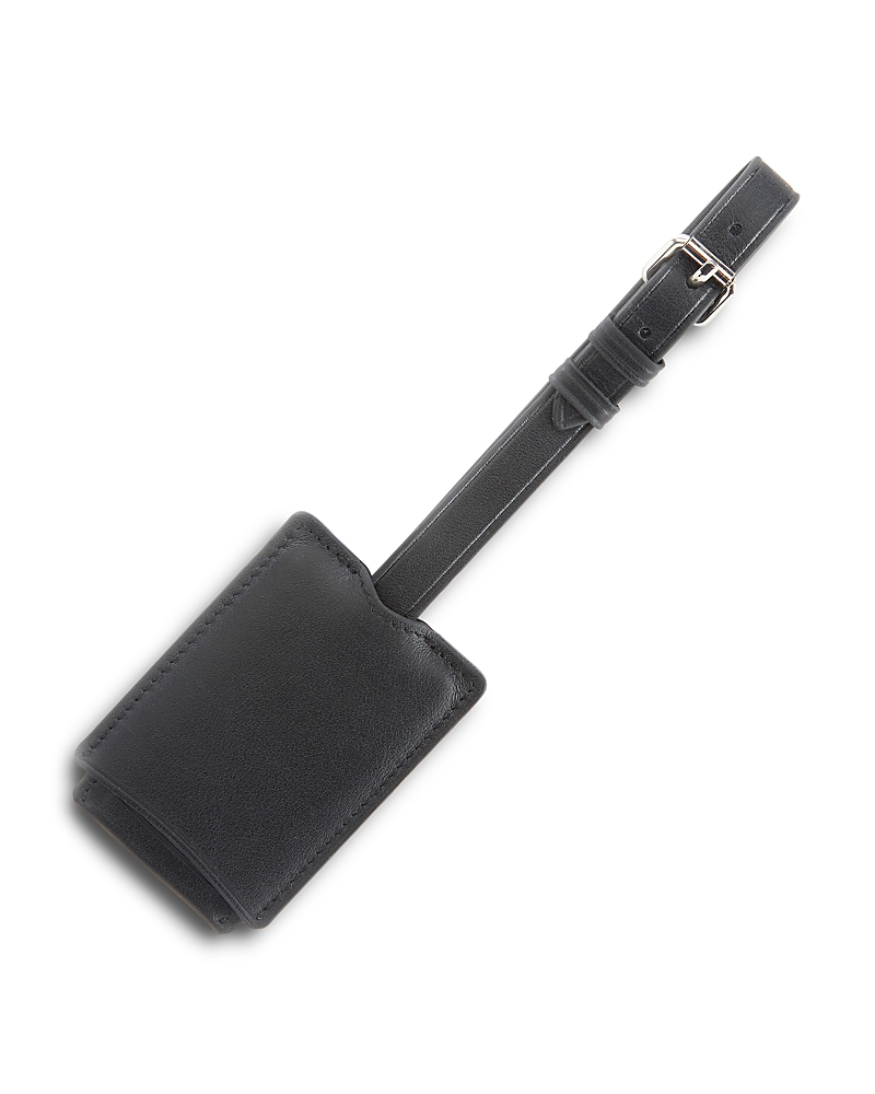 Royce New York Retractable Luggage Tag In Black