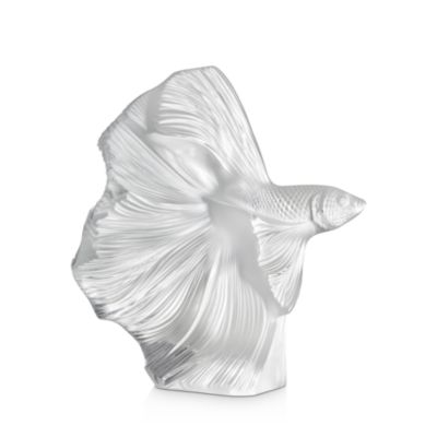 Lalique - Fighting Fish Figure