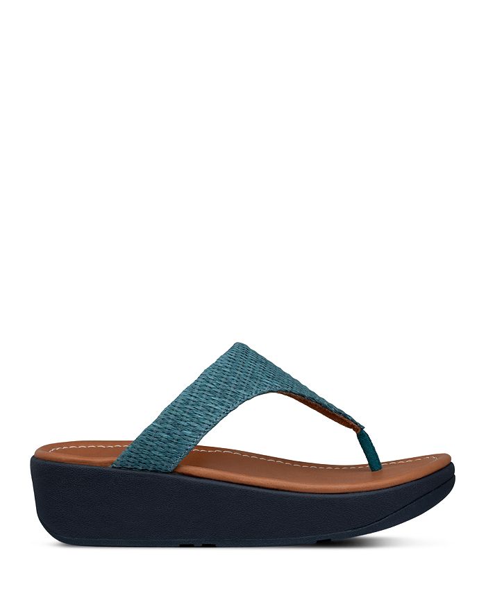 fitflop blue sandals