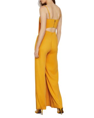 bcbg orange jumpsuit