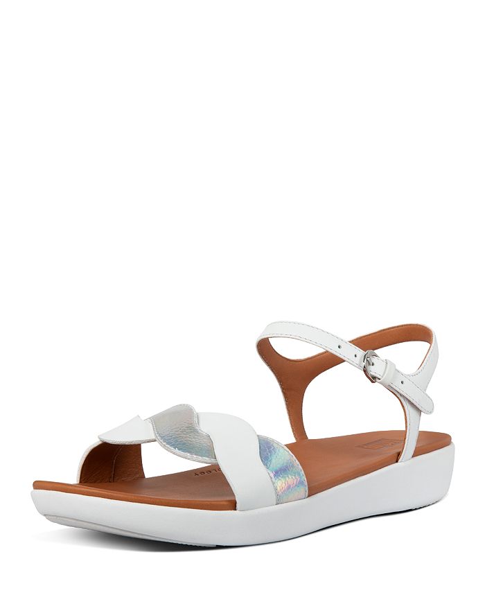 Fitflop Women's Reagan Rope Slingback Sandals In Urban White