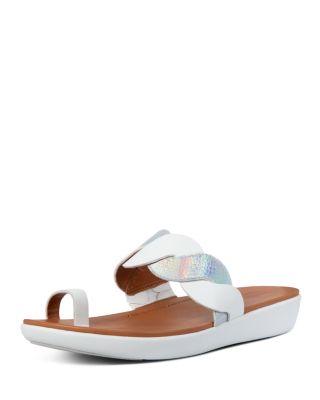 FitFlop Women's Reagan Rope Toe Ring Sandals | Bloomingdale's