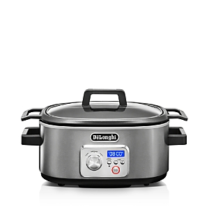 Delonghi De'longhi Livenza Programmable Slow Cooker With Stovetop Safe Pot In Stainless