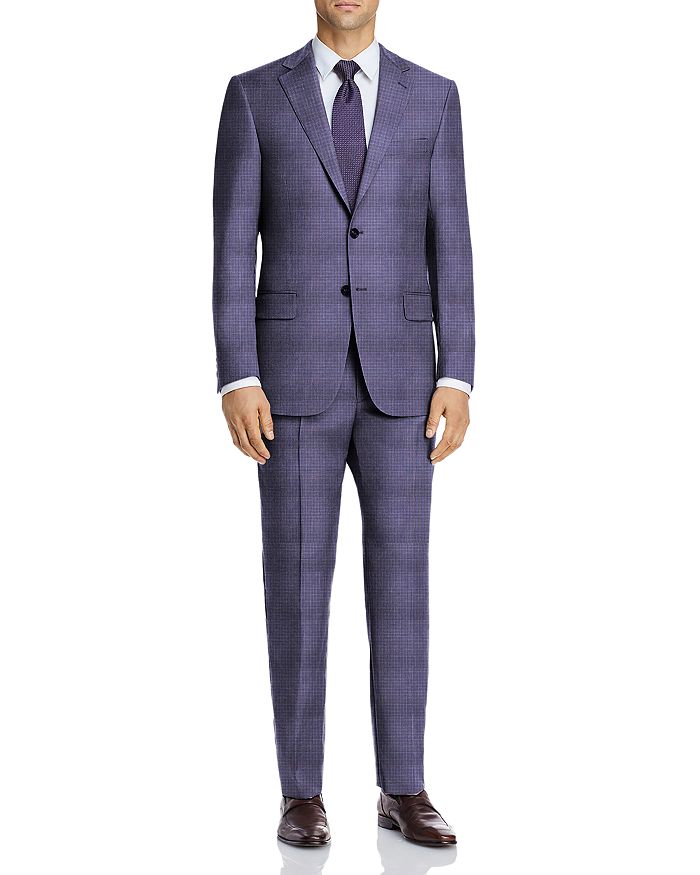 Hart Schaffner Marx Check Classic Fit Suit | Bloomingdale's