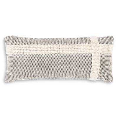 Surya Harlow Decorative Pillow, 32 X 14 In Black