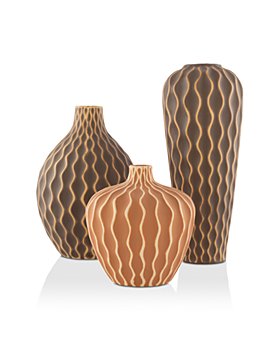 Surya - Waves 3 Piece Vase Set