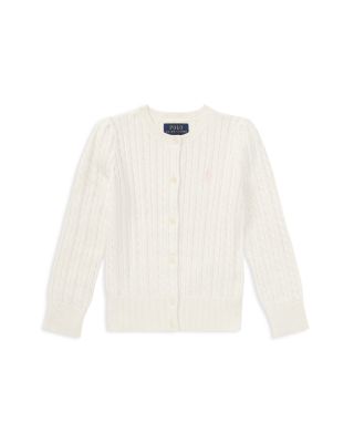 Girls' Cable-Knit Cardigan - Little Kid