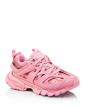 Balenciaga Women's Track Low Top Sneakers In Pink