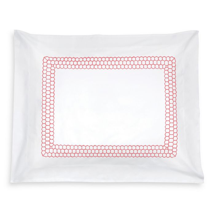 Matouk Liana King Sham In Champagne Ivory