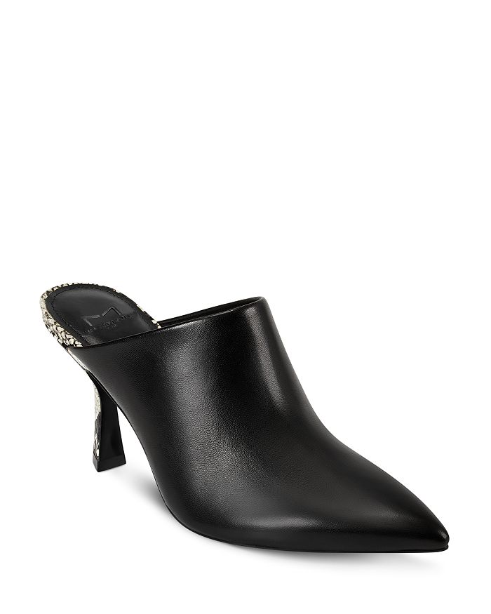 Marc Fisher Ltd Women's Paislee Pointed Mules In Black