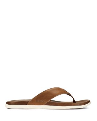thumbnail interactive-video image 1 of OluKai Mens Nalukai Leather Slip On Shoe 1 of 11