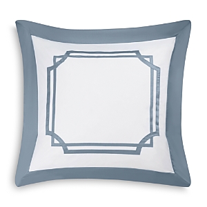 Matouk Salon Euro Sham In Hazy Blue