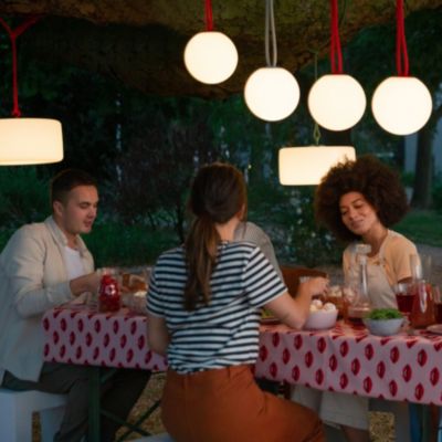 Bolleke Indoor/Outdoor Hanging Lamps, Set of 2