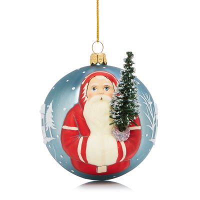 Vaillancourt - Jingle Balls Father Christmas Ornament