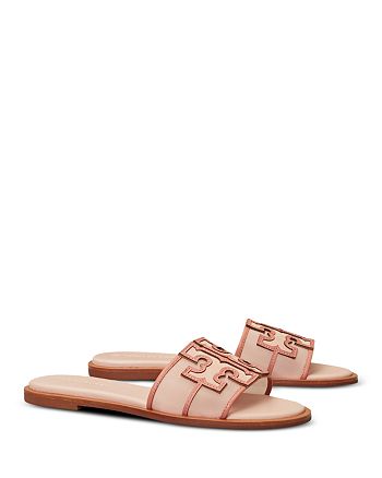 Tory Burch Women's Ines Logo Slide Sandals | Bloomingdale's