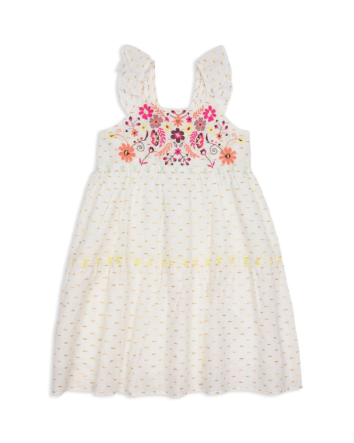 Peek Kids Girls Maria Embroidered Dress Little Kid Big Kid