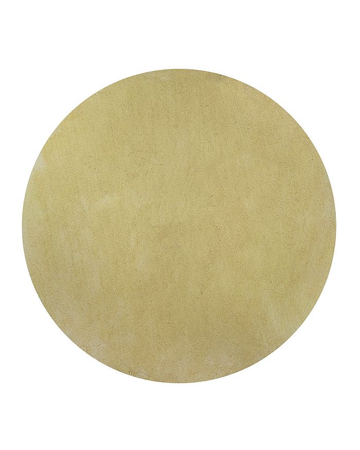 Kas Bliss 1574 Round Area Rug, 8' X 8' In Yellow