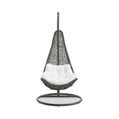 Abate Wicker Rattan Outdoor Patio Swing Chair