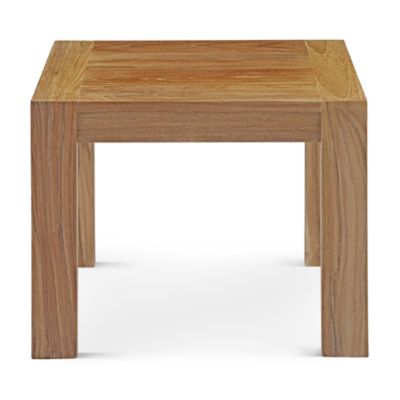 Upland Outdoor Patio Wood Side Table
