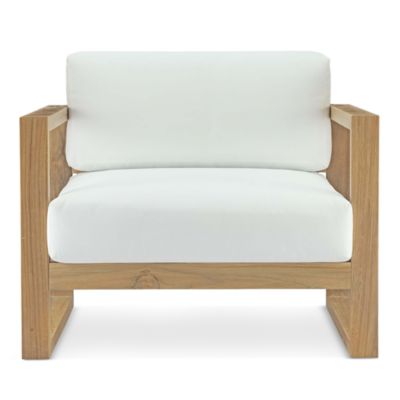 Upland Outdoor Patio Teak Armchair