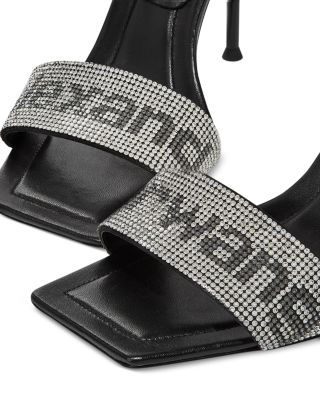 Alexander Wang Women's Julie Ankle Strap Embellished High
