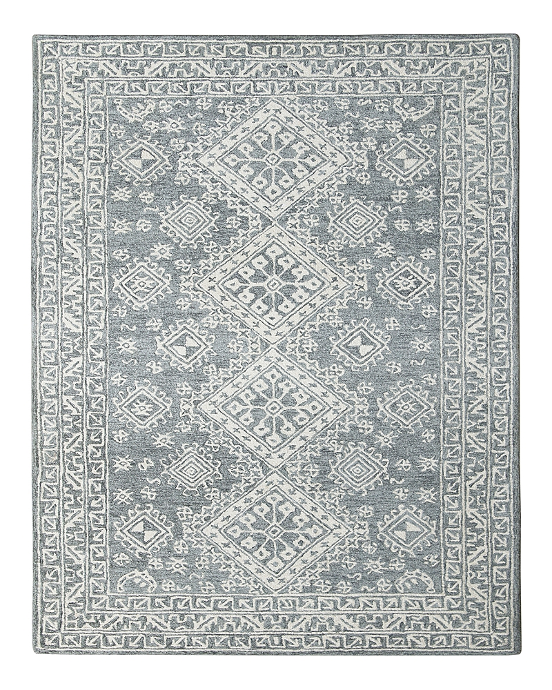 Amer Rugs Boston Bos-61 Slate 5' X 7'6" Area Rug In Gray