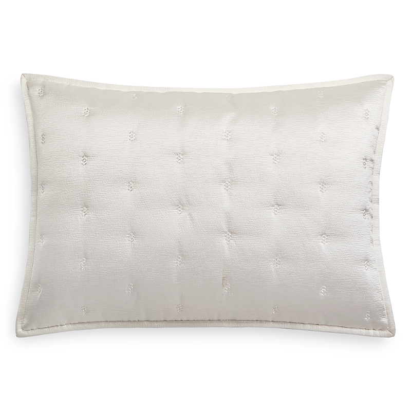 Hudson Park Collection Nouveau Quilted Standard Sham - Exclusive In Ivory
