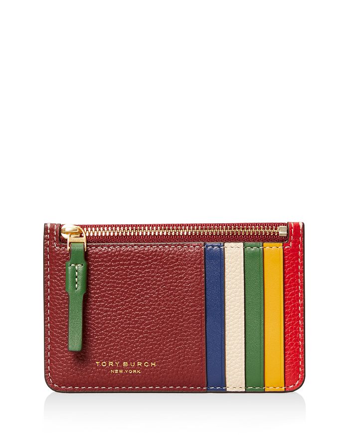 Tory burch perry color block zip wristlet discount