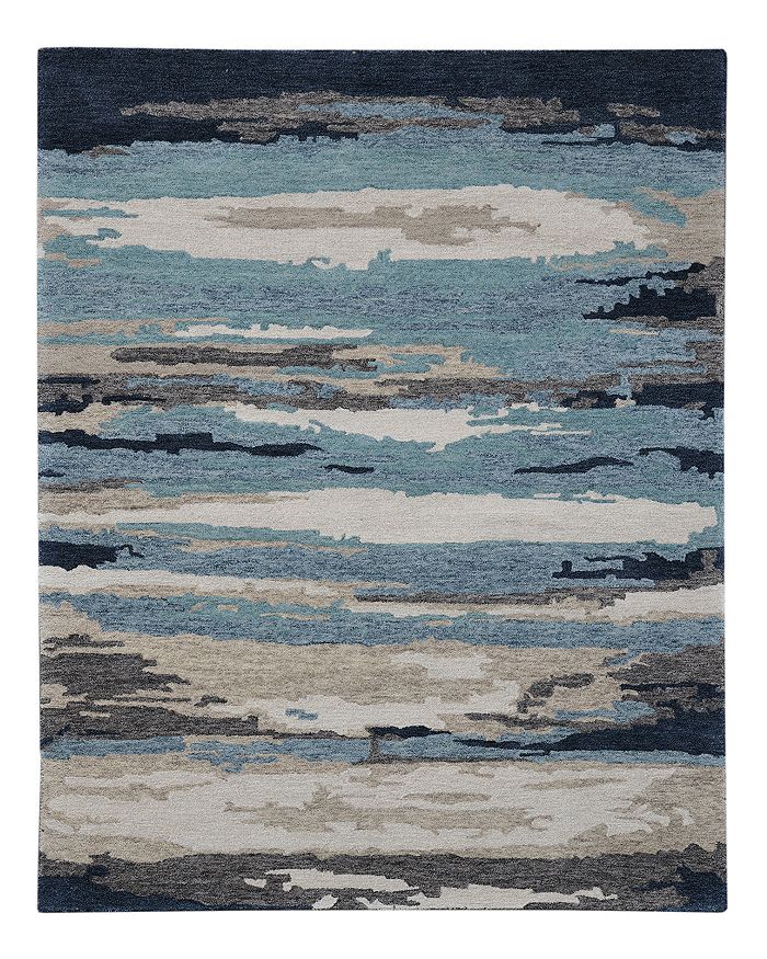 Shop Amer Rugs Abstract Abs-4 Area Rug, 8' X 10' In Blue