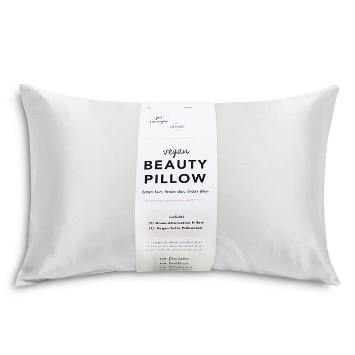 NIGHT Vegan Beauty Satin Pillow Bloomingdale's