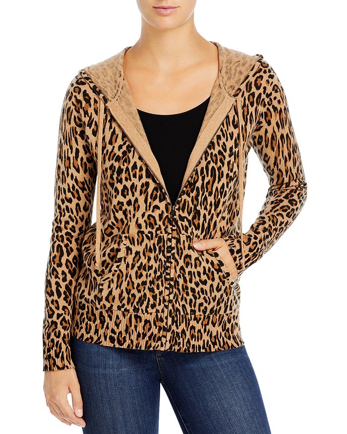 C BY BLOOMINGDALE'S C BY BLOOMINGDALE'S CASHMERE ZIP HOODIE - 100% EXCLUSIVE 14009