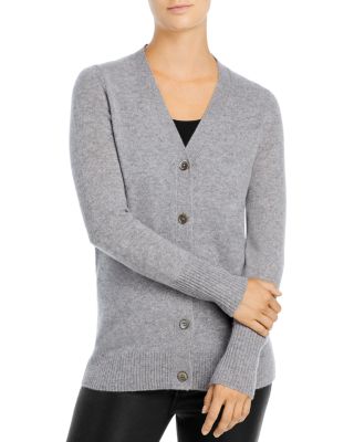 C by Bloomingdale's 100% Cashmere shops Grandfather Cardigan Size LARGE