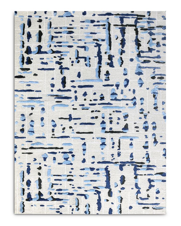 Amer Rugs Perla Prl-9 Area Rug, 5'x7'6 In Ivory