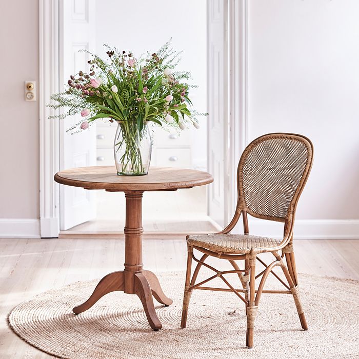 Shop Sika Designs S Rossini Rattan Bistro Side Chair In Natural