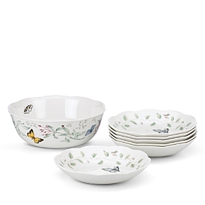 Lenox Butterfly Meadow 7-Piece Pasta/Salad Set