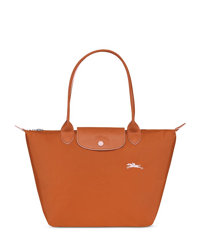 Longchamp Le Pliage Club Small Shoulder Tote In Rust