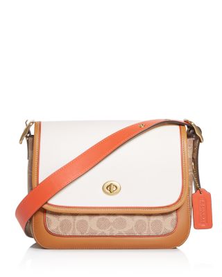 coach colorblock rambler crossbody bag