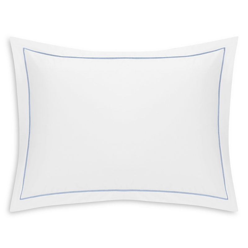 Matouk Bergamo Standard Sham In Hazy Blue