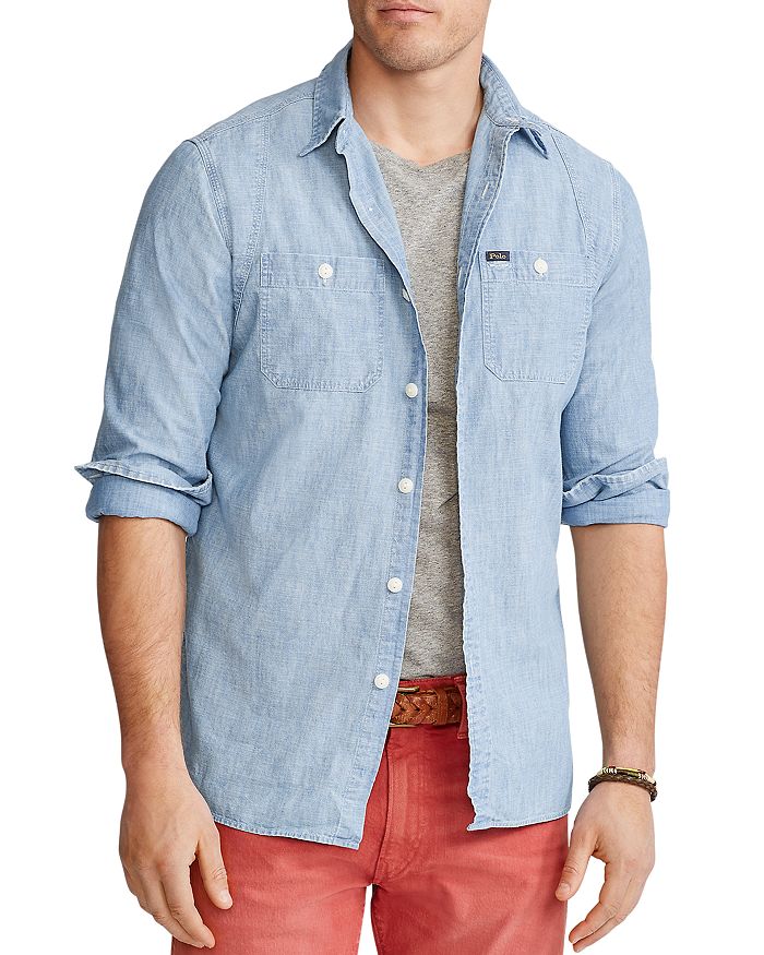 Polo Ralph Lauren Classic Fit Sportsman Shirt Bloomingdale s