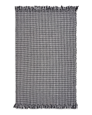 Shop Kas Maui Houndstooth Area Rug, 5' X 8' In Grey